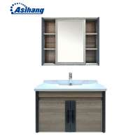 hot sale plywood washroom cabinet bathroom vanity combo bath cabinet