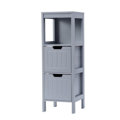 Free Standing Three Layers Storage  Bathroom Cabinet with Drawers