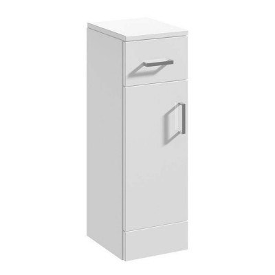 MDF Modern Design Narrow Bathroom Floor Cabinet with Storage with One Door